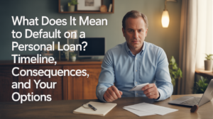 What Does It Mean to Default on a Personal Loan? Timeline, Consequences, and Your Options